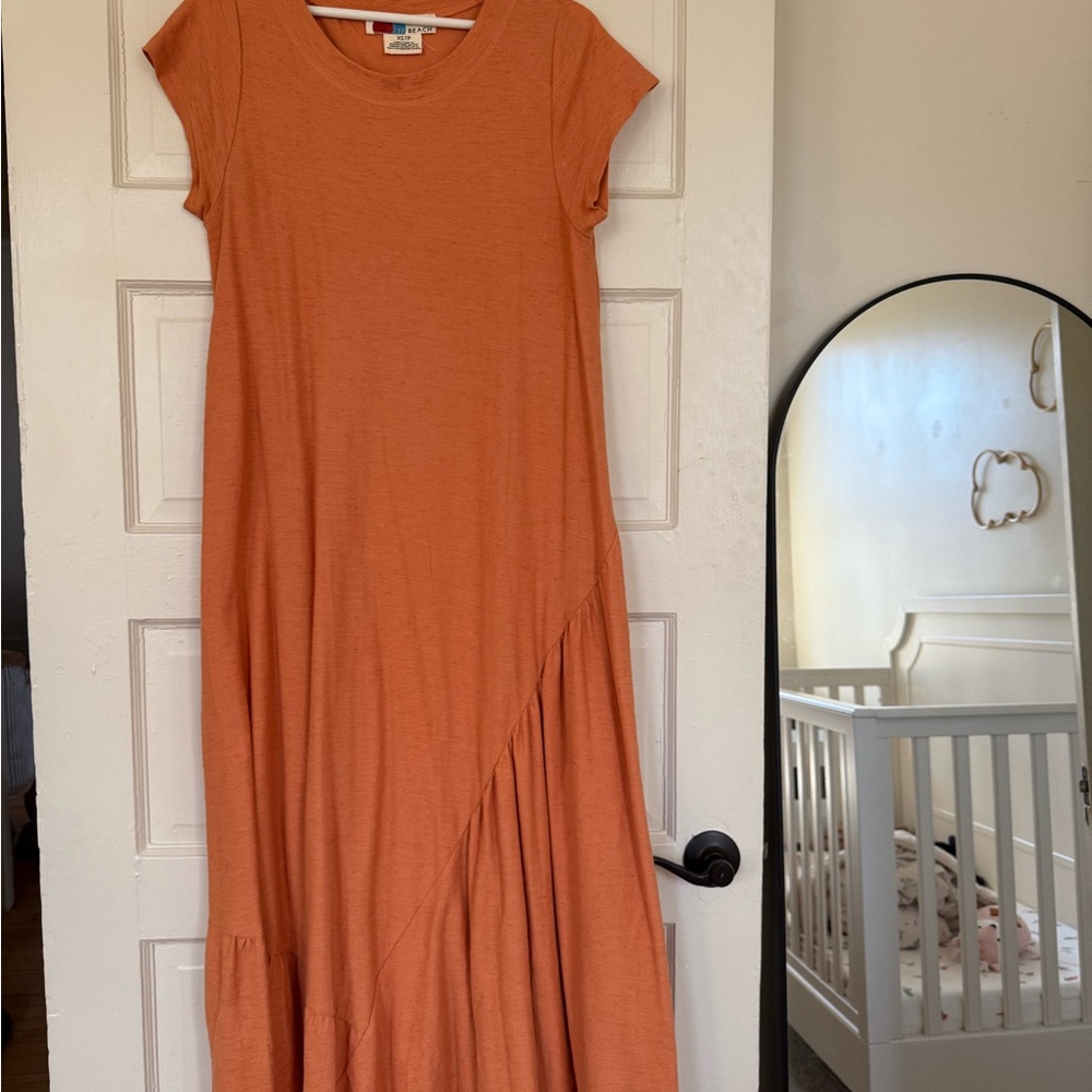 Free People Beach Lena Midi Dress, VGUC, size xs.
